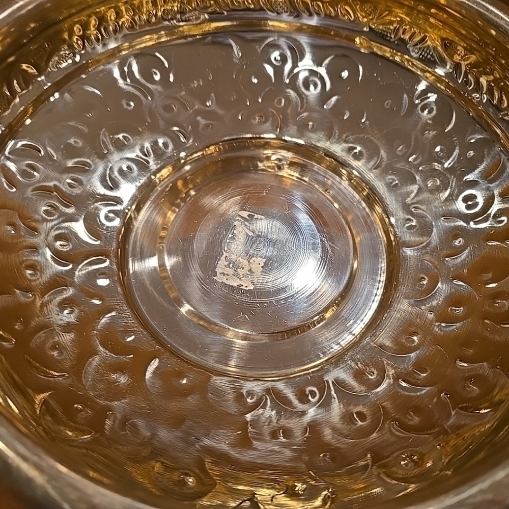 Fine Craft India Brass Traditional Decorative Urli Bowl Decor - 12" - Picture 12 of 15